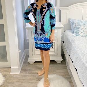 Dress Barn, Colorful dress. Size S